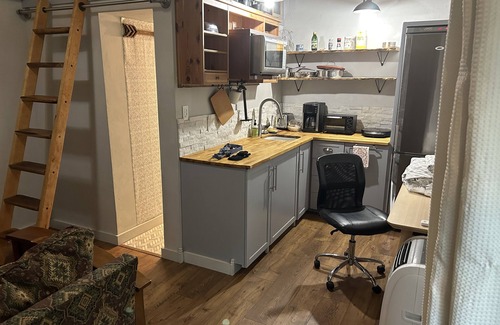 East Riverside - Oltorf Apartment | Small efficiency loft apt in back of duplex 3 story townhouse. No shared spaces.