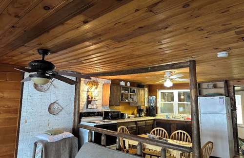 Town of Macomb Cabin | Small Lakefront Cabin on Black Lake with Dock -can sleep 13