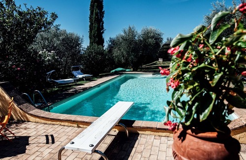 San Pietro a Cegliolo Villa | Small Poventa with beautiful swimming pool, bocce court and wood-burning oven
