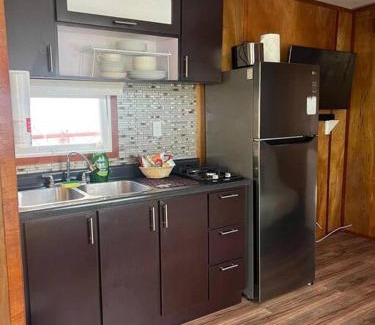 Puerto Nuevo Ski Chalet | Small, Private Beach House & Pool
