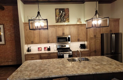 Lake Crystal Apartment | Small town loft apartment.