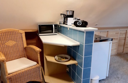 Guelzow Apartment | Small vacation apartment with roof terrace in an idyllic village location for 2 guests