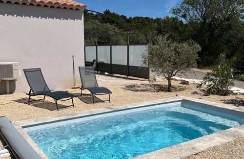 Puyvert Villa | Small villa with private pool 2 km from Lourmarin