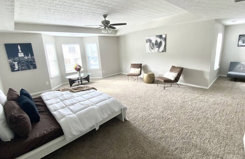 Conley House | Smart Home minutes from ATL with King Suite