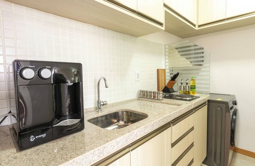 Boca do Rio Apartment | Smart Orla: 2 Bedrooms with Air Conditioning, Pool and Garage
