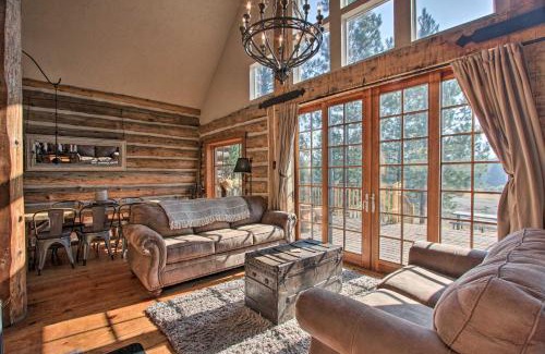 Crescent House | Snow Pine Retreat - Remote Crescent Log Cabin!