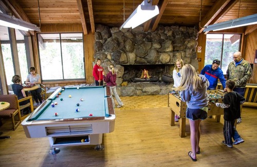 Emigrant Gap Resort | Snowflower Camping Resort 12 ft. Yurt 9