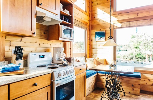 Friday Harbor Cabin | Snug Harbor Resort and Marina - One Bedroom Waterfront Cabin