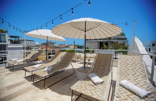 Cartagena Walled City Villa | Sol De Alba - Old City 13 Bdr 14.5 Baths Pool Rooftop Bar Staff