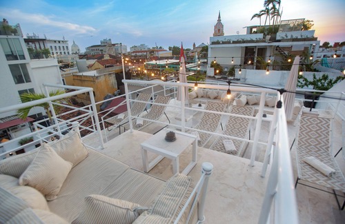 Cartagena Walled City Villa | Sol De Alba - Old City 13 Bdr 14.5 Baths Pool Rooftop Bar Staff