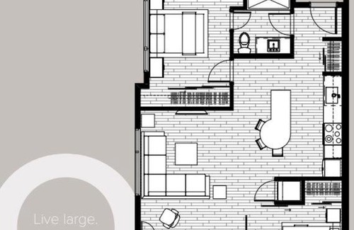 Kelowna Central Business District Apartment | Sole Downtown