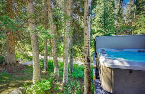 Salt Lake Mountain Resorts House | Solitude Mountain Cabin Creek-Side View and Hot Tub