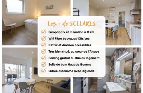 Friesenheim Apartment | Sollaris Appartements RDC à 11km de Europa-Park