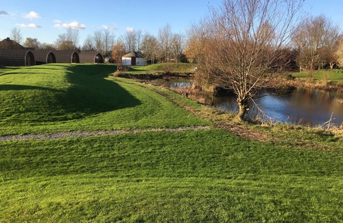 East Huntspill Apartment | Somerset glamping pod with access to adventure activities.