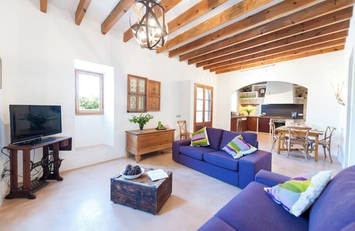 Son Macia Villa | SON VELL - Traditional Majorcan villa with natural pool in the quiet of the countryside. F