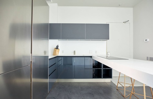 Fashion District Apartment | Sonder The Slate | Superior Lofted King Suite+ w/Balcony