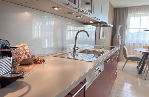 Seekirchen am Wallersee Apartment | "Sonntagskind" premium apartments Seekirchen, terrace & private garden