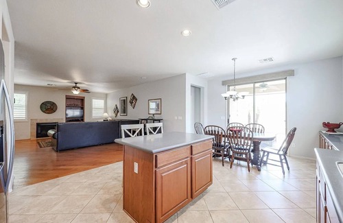 Sonoran Mountain Ranch House | Sonoran Mountain Ranch-nestled against mountain backdrop-hiking/biking trails