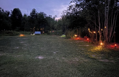 Geneva RV Rental | Soothing 1-bedroom campground in Geneva.Not a joke. Welcome to the black hole!
