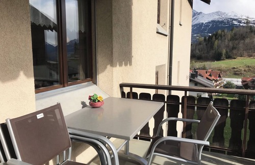 Falera Apartment | Soothing 2 1/2 room apartment in Falera with stunning mountain views.