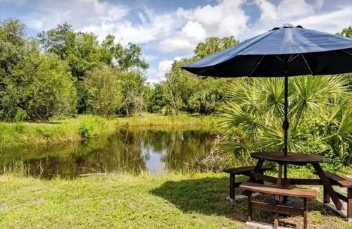 Arcadia Cabin | Soothing cabin with AC in charming Arcadia