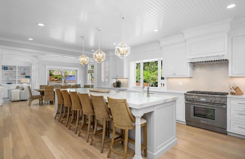 Chatham House | Sophisticated Chatham Oasis with Pool & Spa RPAM062