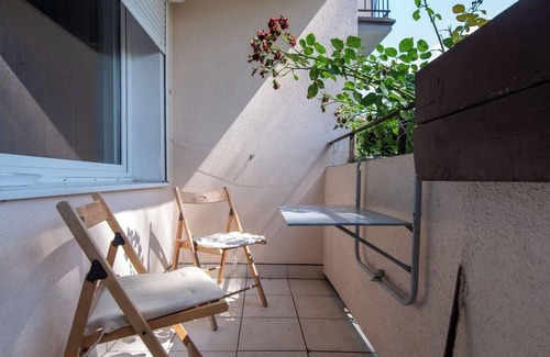 Sopot Apartment | Sopot Vintage Apartment - Balcony, Workspace - by Rentujemy