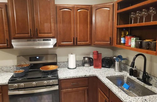 Soulard Apartment | Soulard King 1BR - Personal Gym and Sauna Oasis