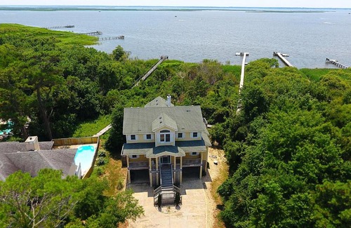 Monteray Shores House | Soundfront, Sound Views, Private Pool, Shared Pier, MS15, Loggerhead Lagoon