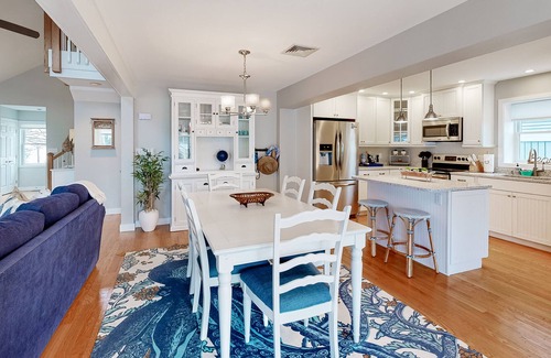 South Bethany Harbor House | South Bethany Harbor waterfront home with patio, firepit, & roof deck