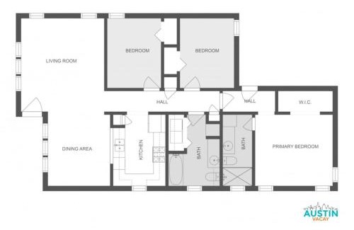 Bouldin House | South Congress Living w Gorgeous Porch and Backyard