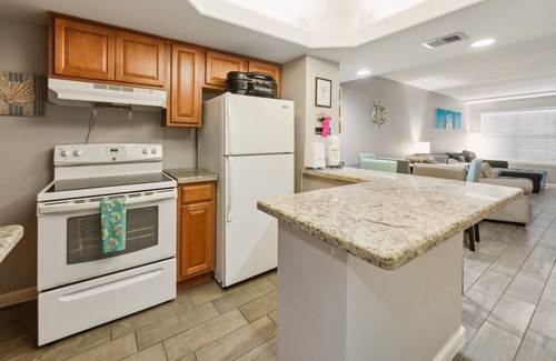 South Padre Island Condo | South Padre Island Gulf Getaway W/Pool 2 Bedroom Condo by RedAwning