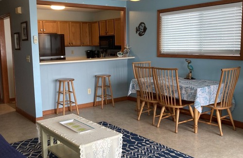 Kure Beach Condo | “South Star" ocean front, sleeps 6, inground pool on ocean! August price drop!