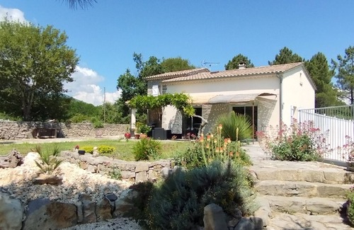 Les Vans Villa | Southern Ardèche Mazet with private pool, large flat garden