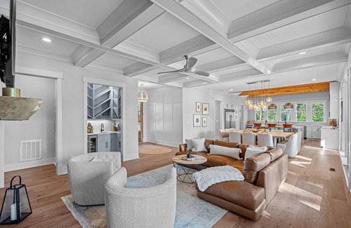 Mooresville House | Southern Belle by SoCharm | Lakefront Charm with Pool Suite