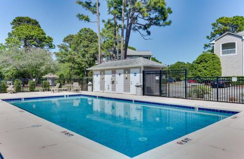 St. James Apartment | Southport Fall Getaway | Condo with Deck and Pool