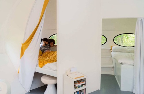 Nunney Cabin | Space Age Living - Futuro House at Marston Park