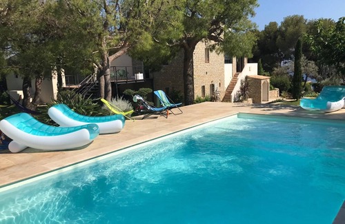 Saint-Cyr-sur-Mer Villa | Spacieuse Villa Avec Piscine Dans le Superbe Domaine Privé de Port D'alon