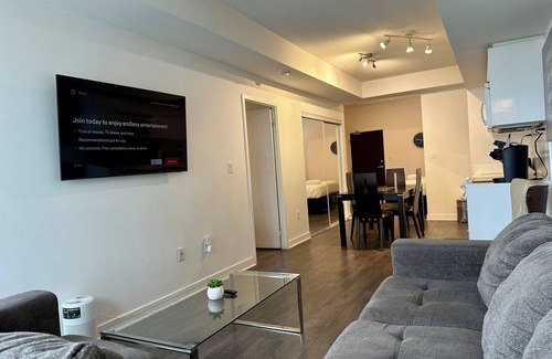 CityPlace Apartment | Spacious 1 bedroom + den w/parking