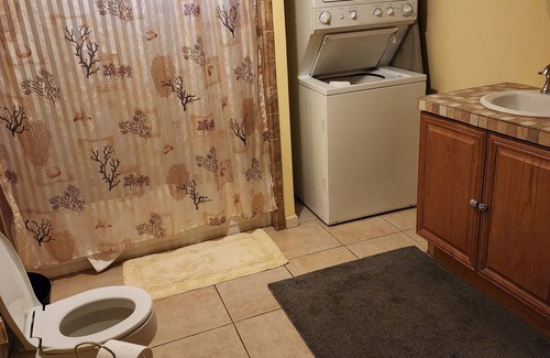 West University Apartment | Spacious 1 bedroom, free wifi, laundry, kitchen. Walk to UNR and Casinos.