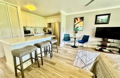 Kahuku Condo | Spacious 1 Bedroom Turtle Bay Condo Split into 2 Studios 💜 Walk to Beach 🏖️