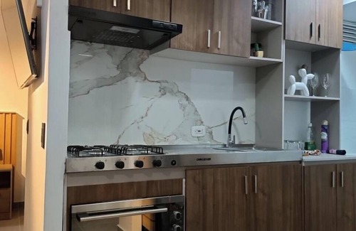 Cali Apartment | Spacious 1-bedroom with AC, fantastic view, fitness room,pool in gorgeous Cali