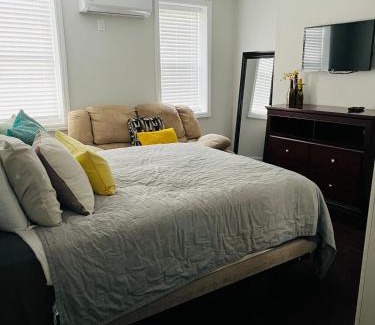 Crown Heights Apartment | Spacious 1BR Garden Level Apartment with Patio!