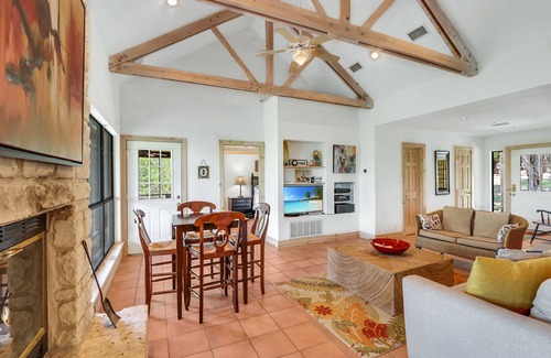 Wimberley House | Spacious 2/2 - ON the Cypress Creek with private hot tub!