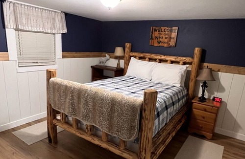 Roseau Apartment | Spacious 2 bedroom 1 bath basement apartment in Gray House on the Hill