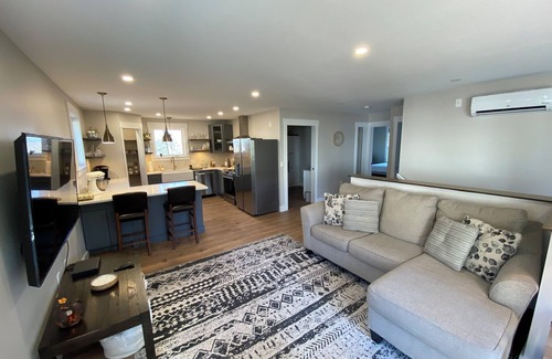 Hooksett Apartment | Spacious 2 Bedroom Apartment on Rural, Wooded Property. King Bed