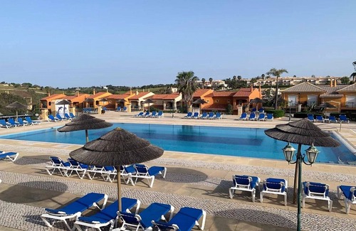 Atalaia Apartment | Spacious 2 Bedroom ground floor apartment with communal Pool
