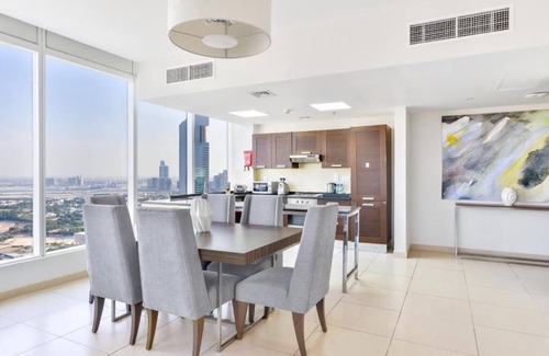 Al Satwa Apartment | Spacious 2 Bedroom w/Infinity Pool Near DWTC