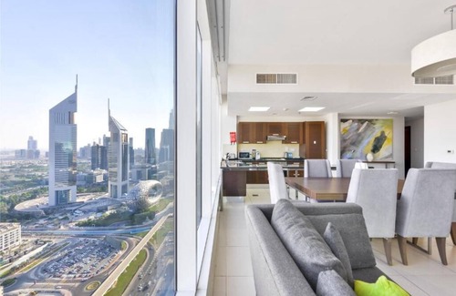 Al Satwa Apartment | Spacious 2 Bedroom w/Infinity Pool Near DWTC