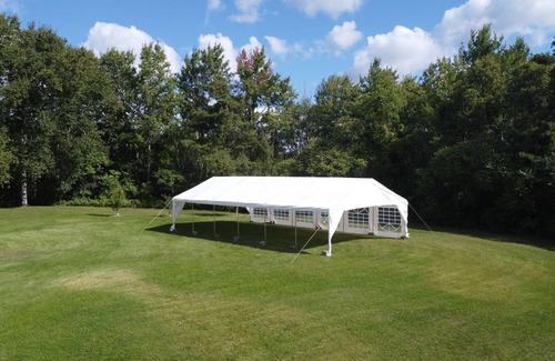 Durham Region RV Rental | Spacious 20’x40’ Party Tent on 22-Acre Hilltop—Perfect for Events & Gatherings